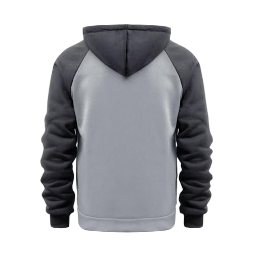Ymosrh Men's Casual Sweatshirt Hoodies, Long Sleeve Zip Up Athletic Workout Hooded Sweatshirts Pullover, S-2XL3