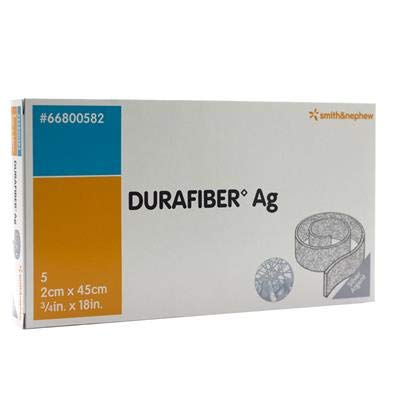 Ag Silver Antimicrobial Dressings, 45 x 2 cm