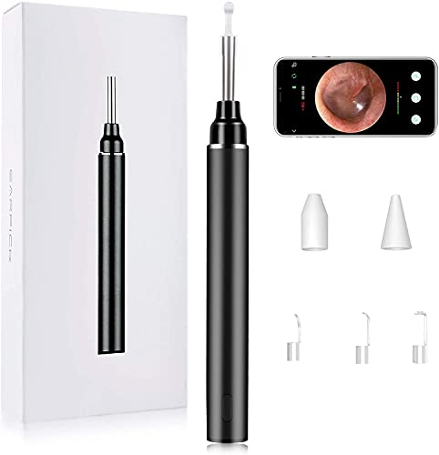 Ohrkamera - Werkzeug zum Entfernen von Ohrenschmalz USB-Mikroskopkamera WiFi-Otoskop, 1080P HD...