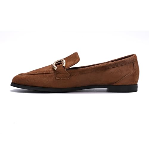 Image of Women's Flats Shoes Leisure Shoes Slip On Work Shoes Comfort Walking Shoes，Loafers for Women Casual Moccasins.