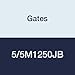 Gates 5/5M1250JB Polyflex JB Belt, 5M Section, 15/16" Top Width, 49.21" Length