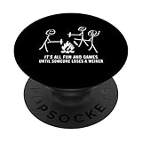 È tutto divertimento e giochi fino a quando qualcuno perde un weiner popsockets popgrip intercambiabile