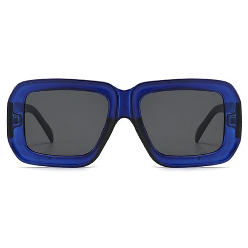 Image of Square Sunglasses For Women Men Trendy Fashion Rectangle Sunglasses Uv Protection Retro Vintage Womens Sunglasses