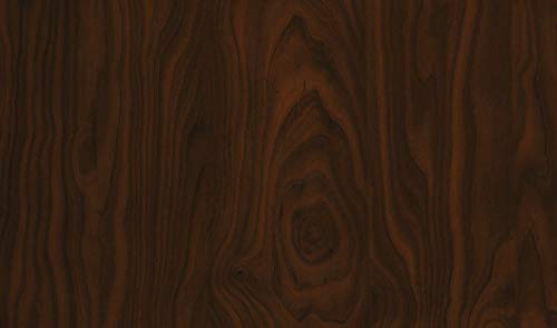 d-c-fix vinyl wrap Apple birch chocolate wood effect 67,5 cm x 2 m - sticky back plastic roll for furniture, kitchen & cupboards - contact paper sticker self adhesive film