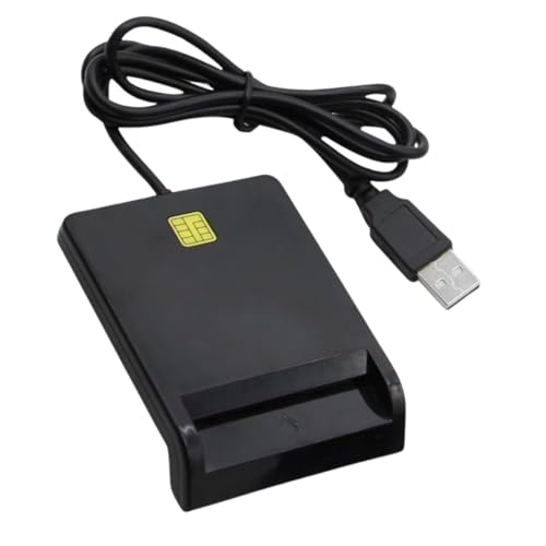 Leitor De Cartão Inteligente Crédito Débito Cartões De Identifica...