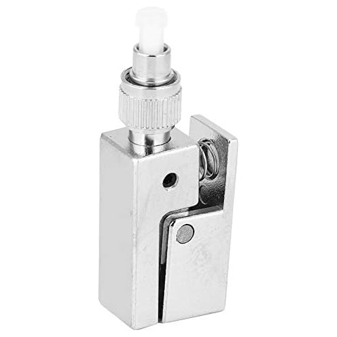 ViaGasaFamido LWL-Adapteranschluss FC Square Bare-LWL-Adapter Geringer Einfügungsverlust Unterdrückt effektiv Schleifenrauschen und beseitigt Erdungsstörungen(FC) Cover