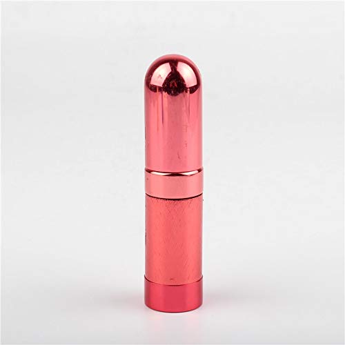 CHENTAOCS 1pc 6ml Metal Perfume Bottle Mini Portable Travel Refillable Perfume Atomizer Bottle for Spray Scent Pump Case Empty As a Gift (Color : Red, Material : Metal)
