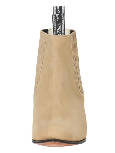 El Canelo - Charro Ankle Boot - Atlas Sand2