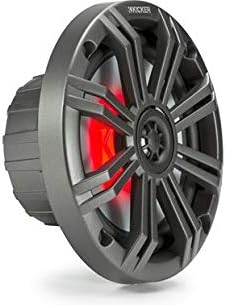 Miniatura 6 de Kicker KMC2 - Receptor de grado marino de montaje de calibre KMC2 con (2 pares) Kicker KM654LCW (41KM654LCW) 6.5 pulgadas, par de altavoces marinos