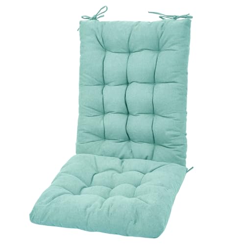 POMIU Rocking Chair Cushion Set, Indoor Seat and Back Chair Pads