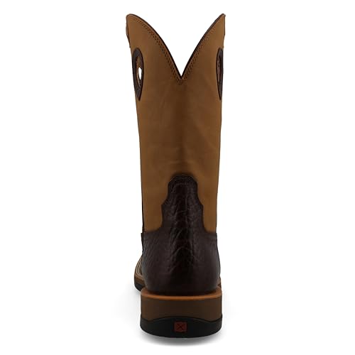 Image of Twisted X Men's 12 inch Tech X Boot, Wide Square Toe with CellStretch and Tech X