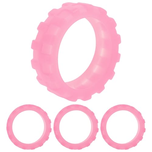 4pcs Luggage Wheel Covers Silicone Mute Suitcase Wheel Protectors for Noise Reduction and Vibration Dampening Suitable for Travel Home Office and More