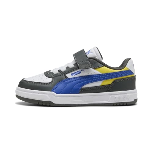 PUMA Sneakers Caven III Block Enfant 32, Shadow Gray Royal Sapphire White Blue