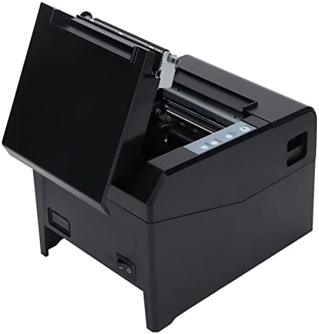 Mini Thermal Printer, Compact Portable Mobile Printer, 300mm/s High Speed Printing Speed, for Logistics, Restaurants, Milk Tea Shops, Takeaways(US)