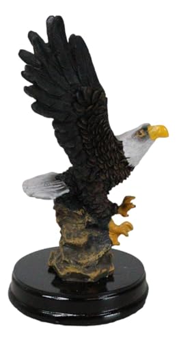 Estatua Águila Calva Patriótica 5.25 pulgadas miniatura 5