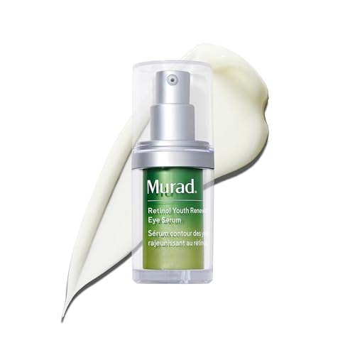 Murad Retinol Youth Renewal Eye Serum - Retinol Eye Serum Visibly Improves Undereye Puffiness Dark Circles and Reduces the Appearance of Fine Lines, Gentle Enough for Nightly Use - 0.5 oz