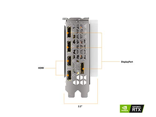 GeForce RTX 3090 Vision OC 24G Scheda Grafica, 3X Ventole WINDFORCE, 24GB 384-bit GDDR6X, GV-N3090VISION OC-24GD Scheda Video - Scheda video - Immagine 9