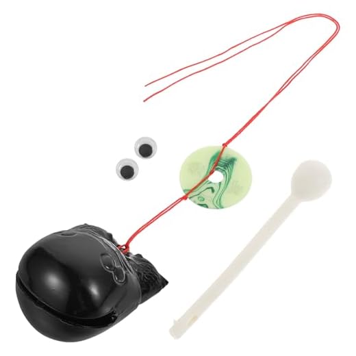 Gogogmee 2 Juegos Instrumento de Percusión de Plástico Temple Block de Instrumento Musical Tradicional Chino Juguete Educativo Portátil para Enseñanza y Regalo