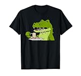 クロコダイル パスタ イタリア料理 麺類 Tシャツ