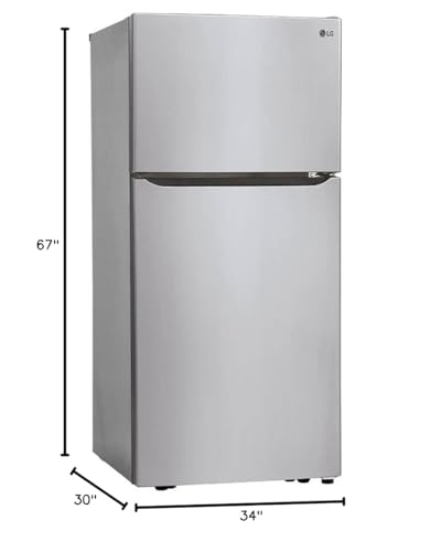 Lg LTCS20020S 30 Inch 20 Cu. Ft. Stainless-Steel Top-Mount Refrigerator thumb #9