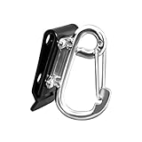 WSOQYEO Tool Holster Belt Tool Hook Holster Belt Tool Holder Drill Holster Suitable for Wrench, Tape Measure, Flashlight, Drill, Hammer, etc (Wrench Holder)