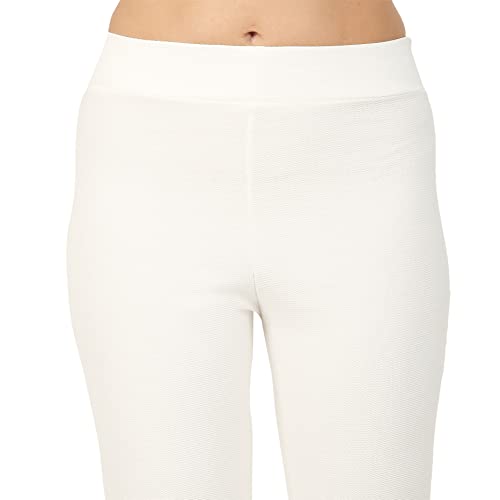 Image of Women's Viscose Rayon Straight Wide Leg Mid Waist Regular Fit Casual Trouser Pant