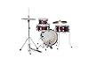Tama Club-JAM 4-piece complete drum kit with 18" bass drum - With Hardware - Satin Buregundy Elm #2