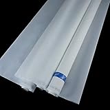 1 Yard 200 Mesh White Color Count Silk Screen Printing Mesh Fabric Polyester White Material