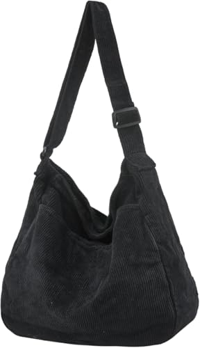 Bolsa Tote de Lona Casual Hobo Unisex Gran Capacidad