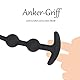Analplug Analkette mit 13 Analkugeln Anal beads,50 cm Extra Lang Buttplug Anal Dildo Anal Spreizer Analspielzeuge,Anal Hook Anus Masturbator Sexspielzeug für Männer Frau Paare Extrem Sex Schwarz