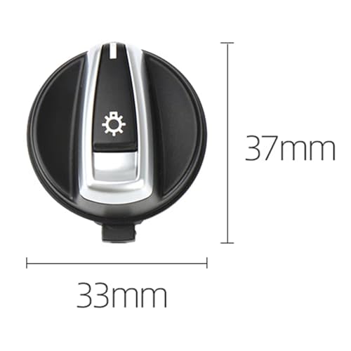 Interruptor de faros para BMW Serie 3 E90 y X1 E84 mando de control de luces delanteras 7