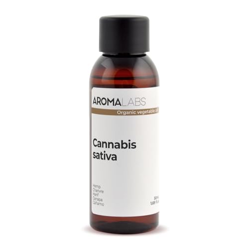 Chanvre BIO (Cannabis sativa) - 50 mL - Huile Végétale Vierge et Certifiée AB - Santé cardiaque...