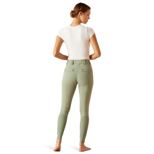 Image of ARIAT Women's Tri Factor Grip Knee Patch Breech, Lily Pad, 30