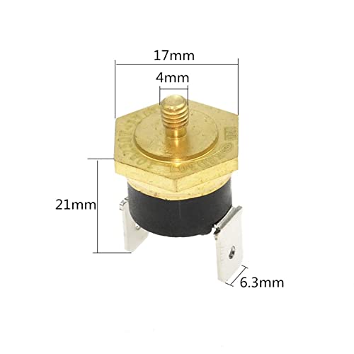 Thermostat KSD301 M4 80°C Normal Fermé pour stopper la surchauffe - 2