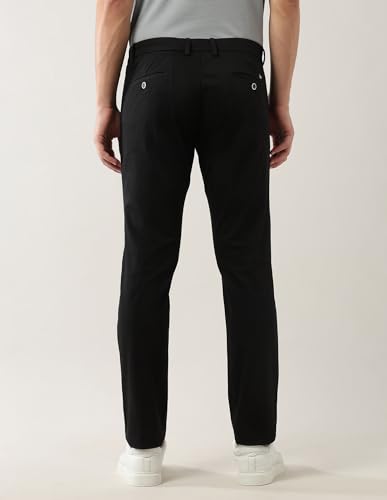 Image of Arrow Sport Men's Dobby Slim Fit Trousers