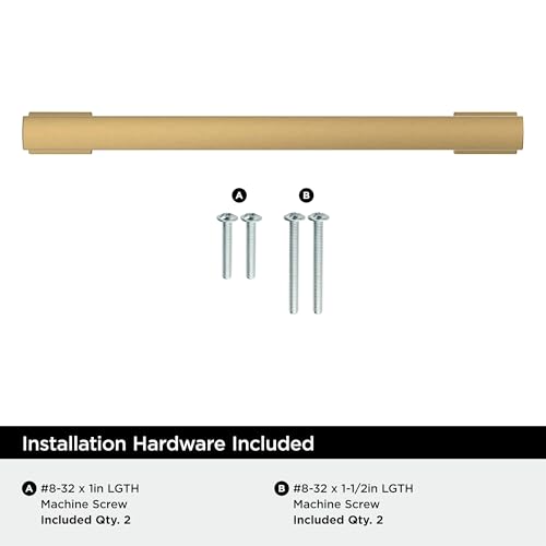 Image of Amerock 25 Pack 6-5 /16 inch Triomphe Champagne Bronze Drawer Pull