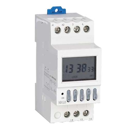 NKG3 AC220V commutateur de contrôle de temps de latitude rail DIN