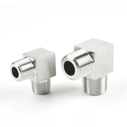 Codo M16x1.5 a BSP 1/4 inoxidable que soporta altas presiones 4