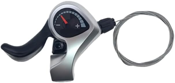 TX50 Bicycle Gear Shift Lever Compatible With 3x6s 3x7s Left 6-Speed Right 7-Speed 18 21 Speed Shifter Pair(3x7 speed)