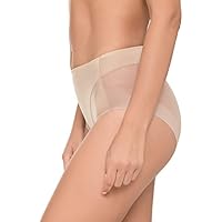 Channo Braguitas Midi Efecto Faja. Modelo Transparente Que no Marca. con Efecto Tanga Pack de 3 Bragas (Pack A, L)