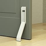 Aglaiprty Door Stopper, Door Holder, No Drilling Door Stoppers, Easy Pedal Kick Down Door Stop(White x 1 Pack)
