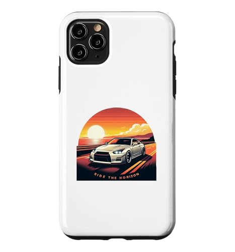 RIDE THE Horizon JDM �W���p�� �h���t�g�J���`���[ �X�s�[�h�J�[ �����[ S17 �X�}�z�P�[�X iPhone 11 Pro Max �p