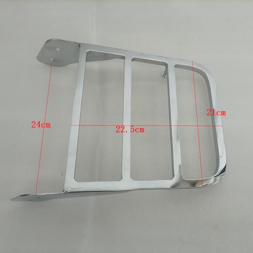 Porte-bagages en acier Shadow VT1100 support bagage robuste - 2