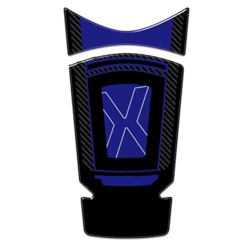 Protège Réservoir Moto Yamaha XMax 300 2023-2026 Autocollant Bleu