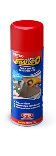 Cola spray permanente 400ml Dryko (papel de parede, cortiça, etc)