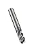 Dormer S26220.0XR0.3 Shank Corner Radius End Mill, AlCrN Coating, HM, Flute Radius 0.3 mm, Head Diameter 20 mm, Flute Length 38 mm, Full Length 104 mm