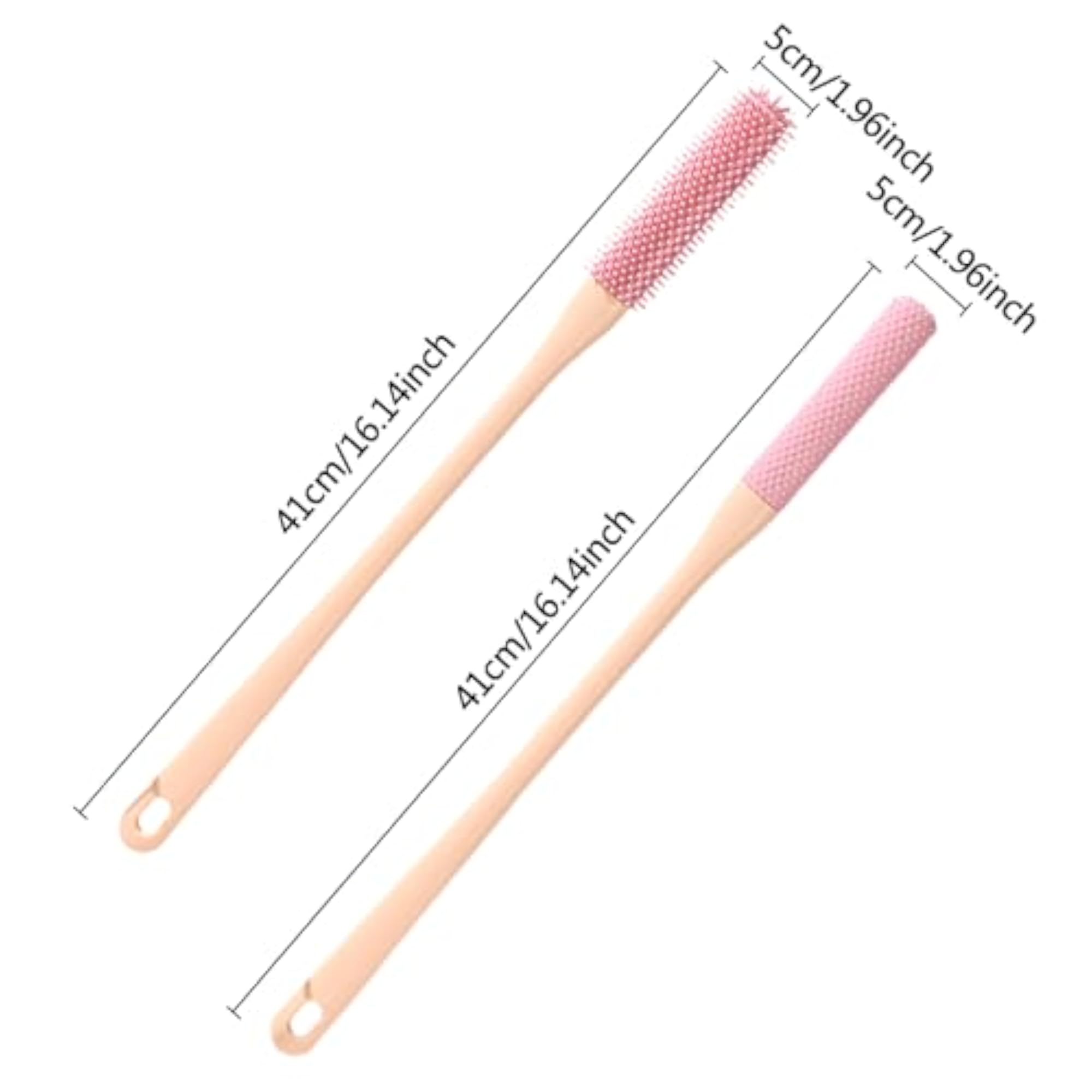 Silicone Toe Gap Cleaning Brush, 2PCS