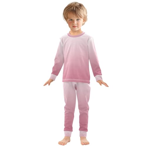 Gradient Bean Paste Long Sleeve Pajamas Set Sleepwear Jammies 2pcs Set Pjs Gradient Bean Pae