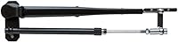Marinco 33032A Pantographic Wiper Arm, Adjustable 12-17", Black Stainless Steel for Marine Boats