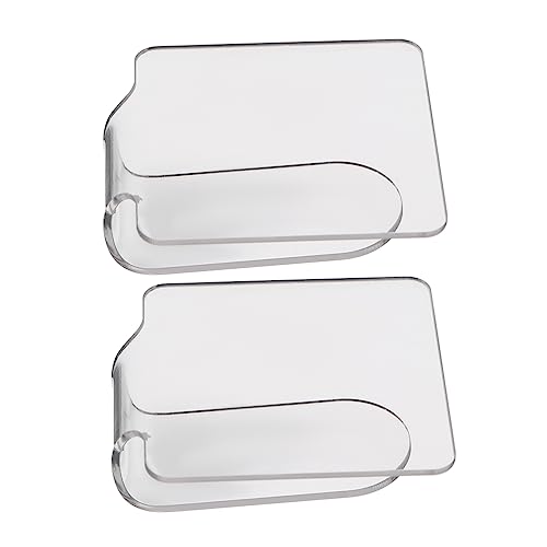 IWOWHERO Ergonomic Makeup Hand Palette 2pcs Foundation Eyeshadow Palette for Mixing